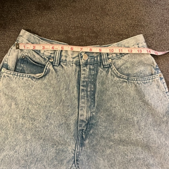 Rare Vintage Stefano World Wide Acid Wash Jeans Size 16 (Juniors) - Picture 2 of 8